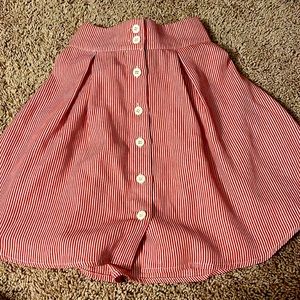 brand new skirt red